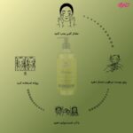 ژل شستشو و آبرسان صورت شماره 2 مخصوص پوست خشک و حساس حجم 400 میلی لیتر - تصویر 3