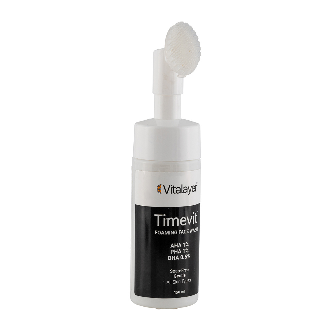 81374-20241210172928765.jpg فوم شستشو مدل Timevit مناسب انواع پوست حجم 150 میلی لیتر - تصویر 1