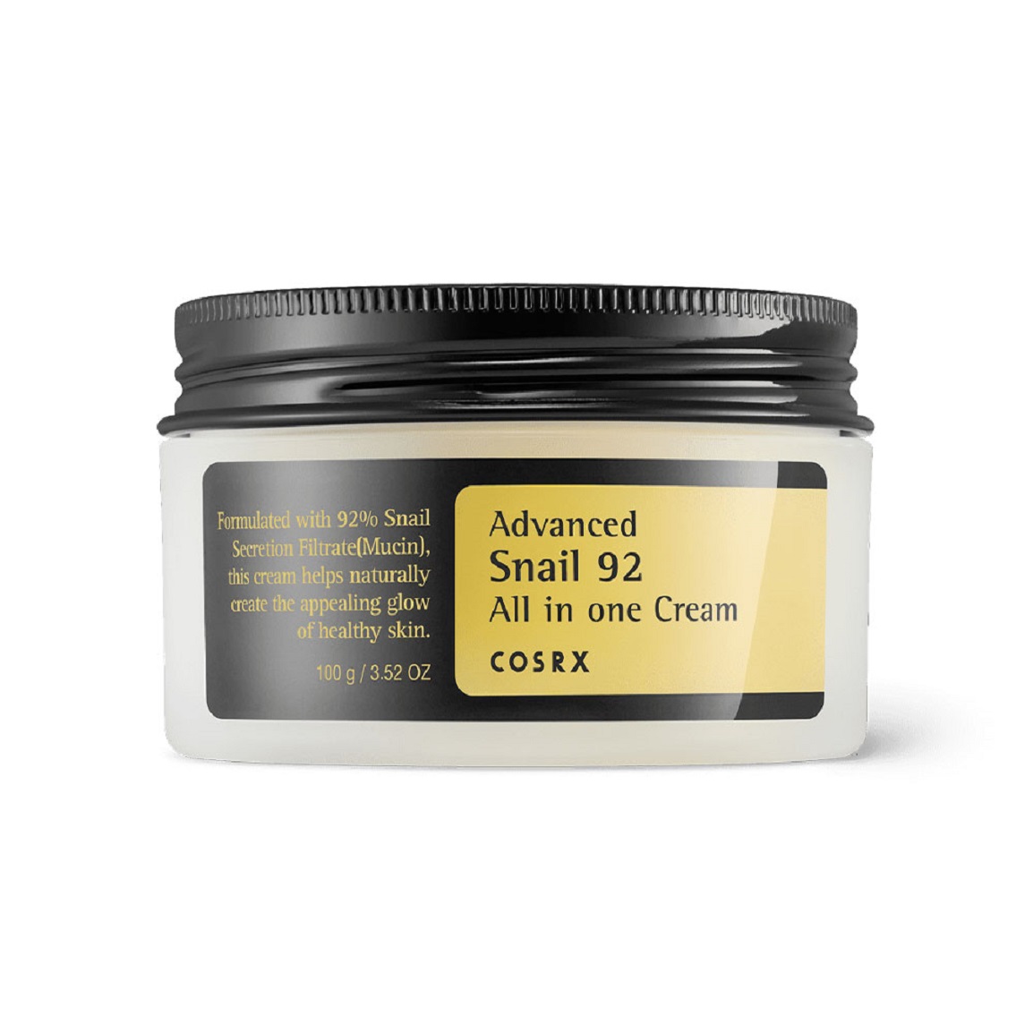 COSRX-Advanced-Snail-92-All-In-One-Cream-100-gr-2024527162856750.jpg کرم حلزون کوزارکس (مرطوب کننده) وزن 100 گرم - تصویر 1