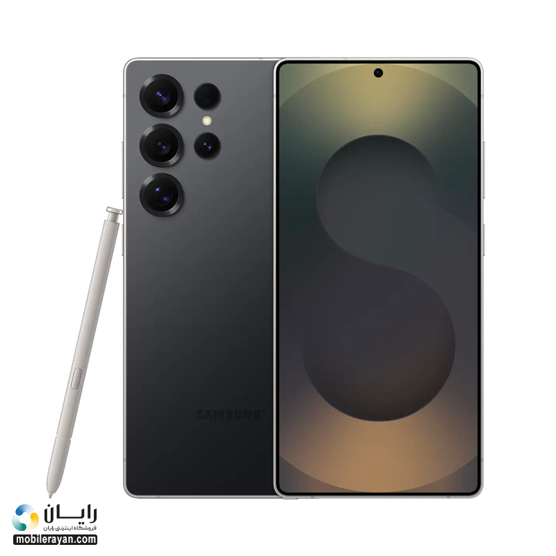 s25-ultra-black.jpg گوشی موبایل سامسونگ مدل Galaxy S25 Ultra حافظه 256 گیگابایت و رم 12 گیگابایت پک ویتنام - تصویر 1