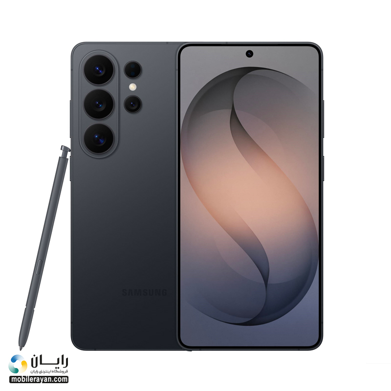 s26-ultra-black.jpg گوشی موبایل سامسونگ مدل Galaxy S26 Ultra ظرفیت 256 گیگابایت و رم 12 گیگابایت - تصویر 1