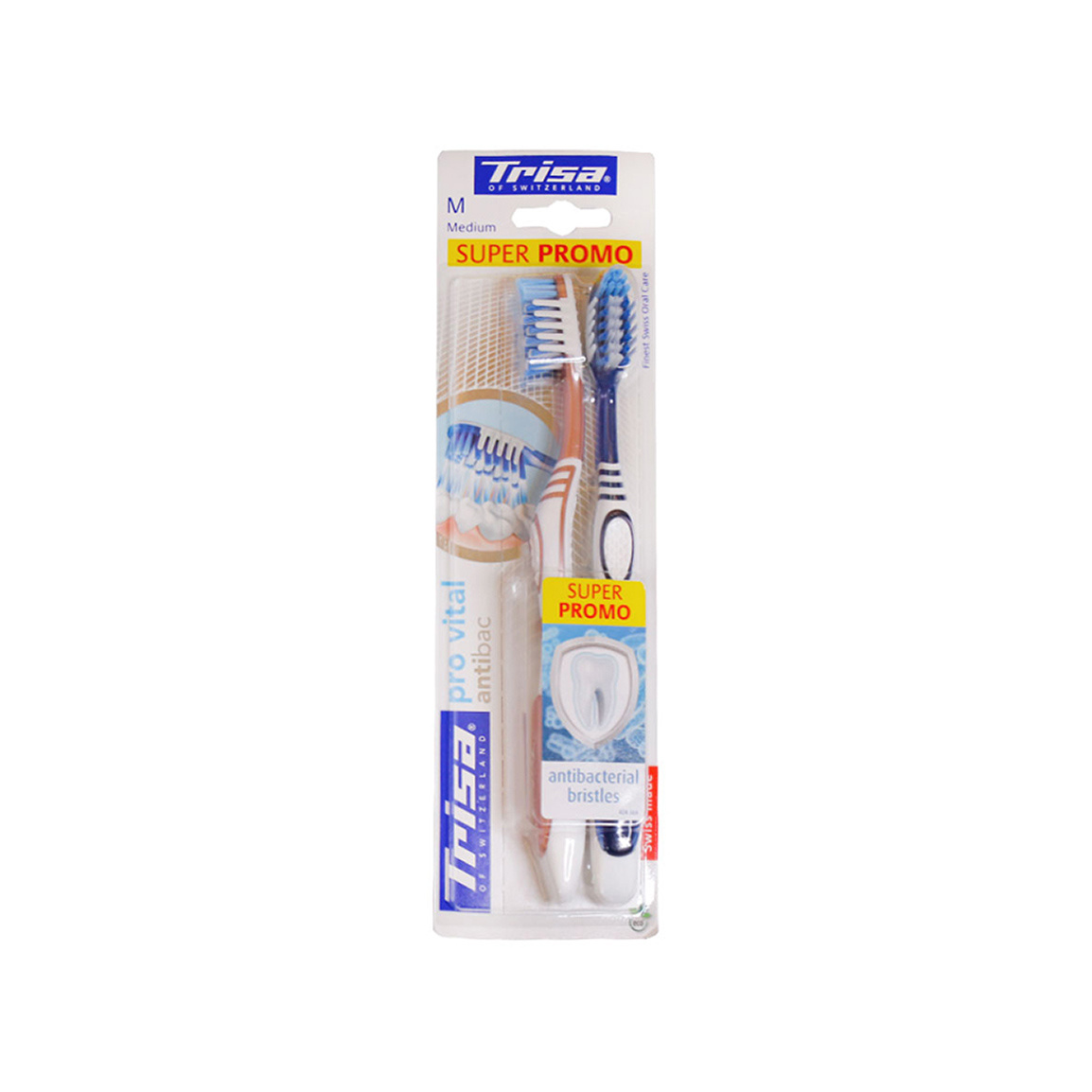 1-2025822234240879-3.jpg مسواک مدل Extra Pro Vital Antibacteria با برس متوسط بسته 2 عددی
