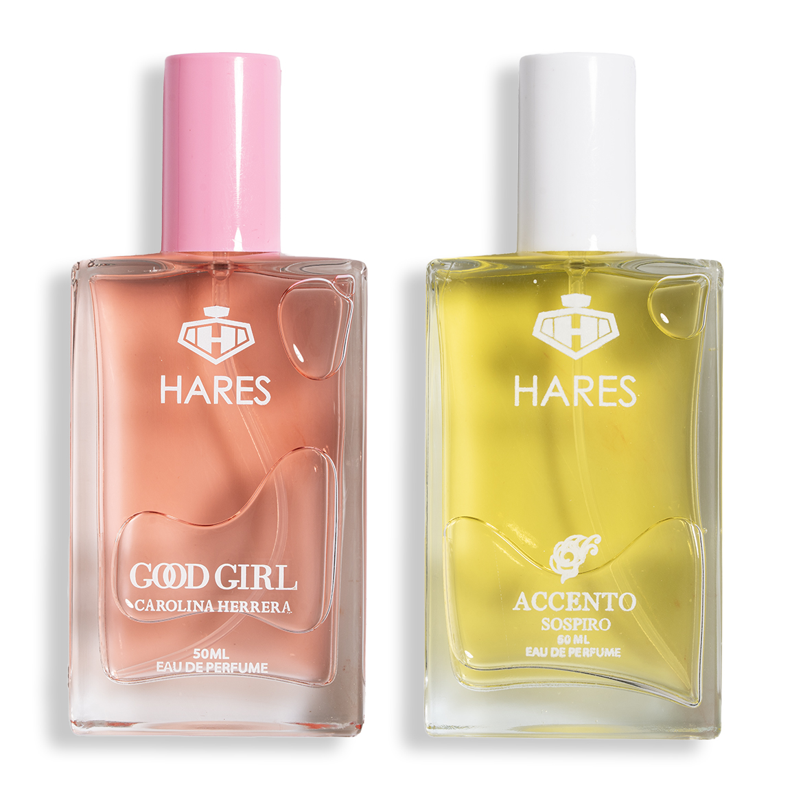 پک 2 عددی ادوپرفیوم مدل Carolina Herrera Good Girl حجم 50 میلی لیتر و Accento Sospiro حجم 50 میلی لیتر - تصویر 1