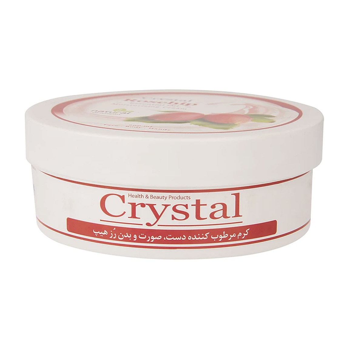 کرم مرطوب کننده صورت و بدن رز هیپ200 میلی لیتر کریستال کرم مرطوب کننده صورت و بدن رز هیپ200 میلی لیتر کریستال