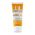کرم ضد آفتاب رنگی شماره مناسب پوست خشک spf50 درمالیفت حجم 40 میل