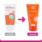 کرم ضد آفتاب بی رنگ مدل Max Protect SPF50 مناسب پوست چرب نئودرم حجم 50 میلی لیتر