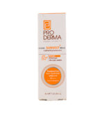 کرم ضد آفتاب و روشن کننده لک پوست بی رنگ SPF50 پرودرما حجم 40 میلی لیتر